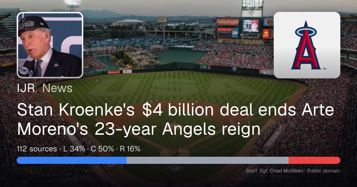 Stan Kroenke's $4 billion deal ends Arte Moreno's 23-year Angels reign ...