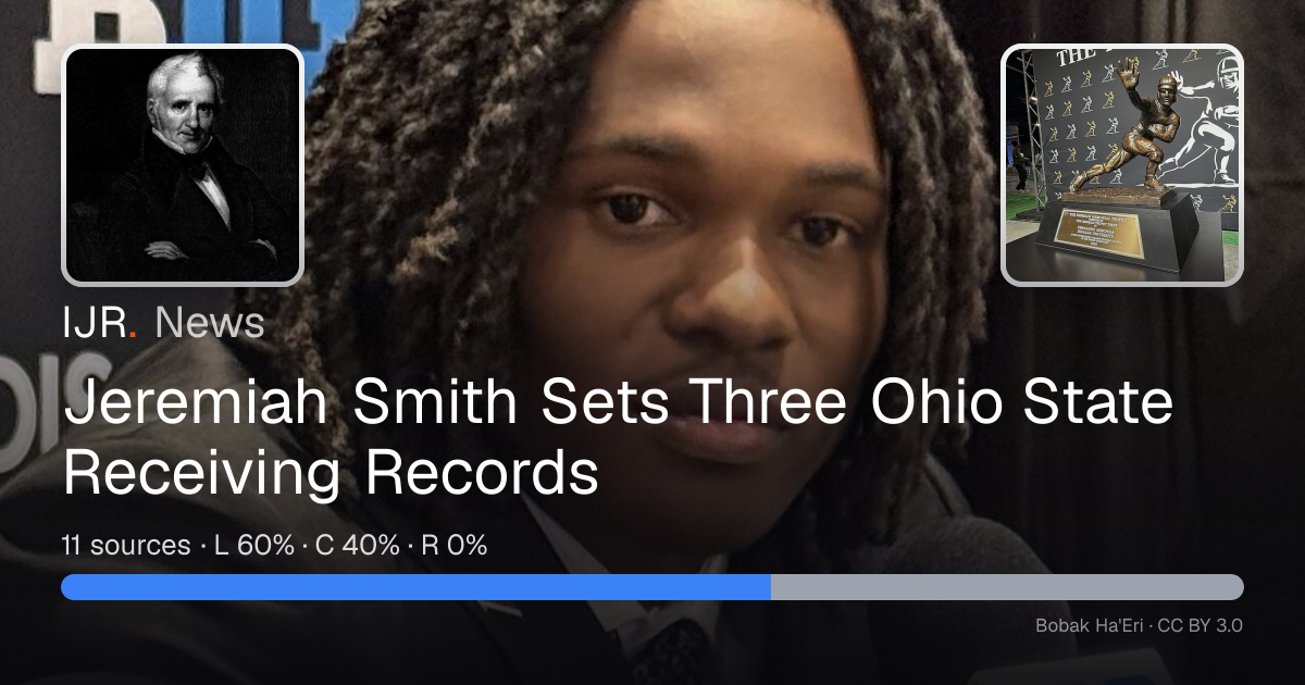 Jeremiah Smith Sets Three Ohio State Receiving Records — IJR News