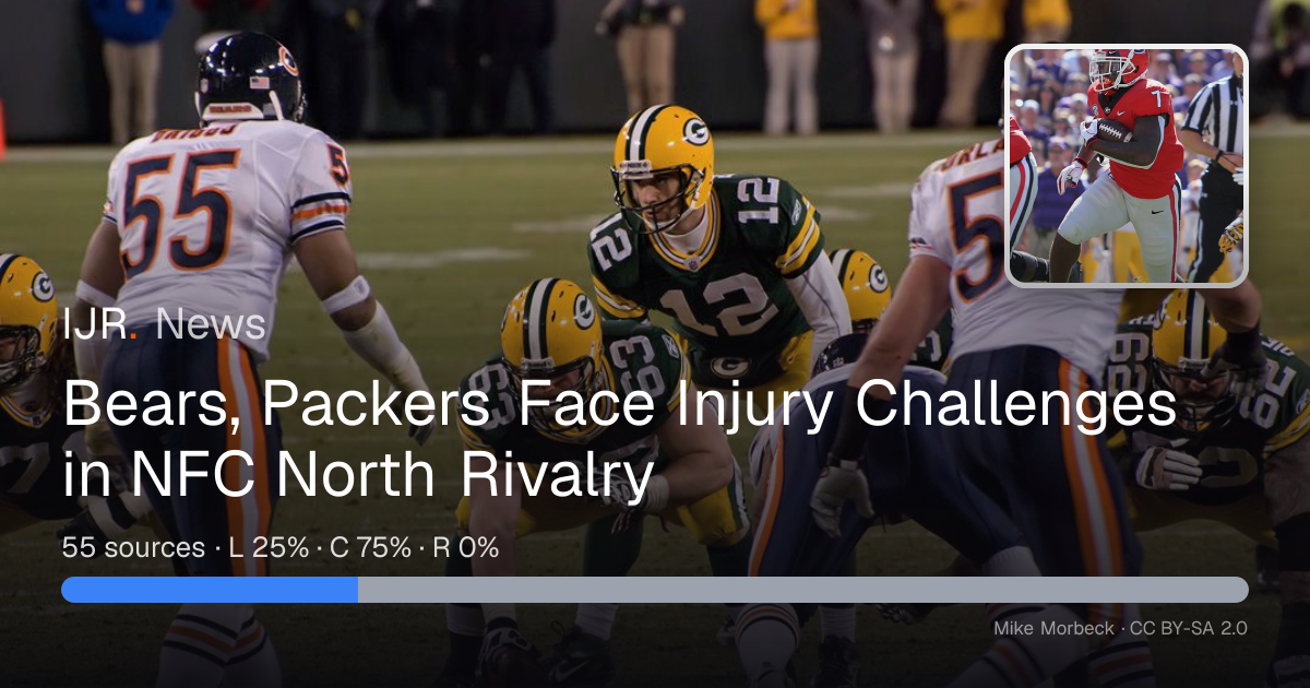 Bears, Packers Face Injury Challenges in NFC North Rivalry — IJR News