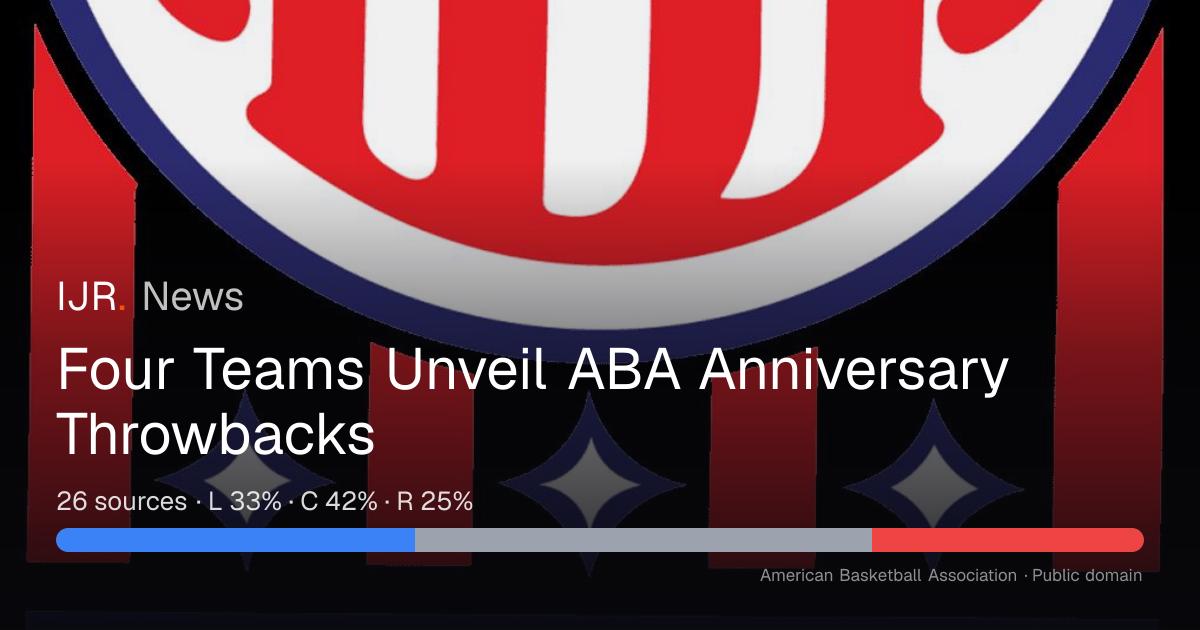 Four Teams Unveil ABA Anniversary Throwbacks — IJR News