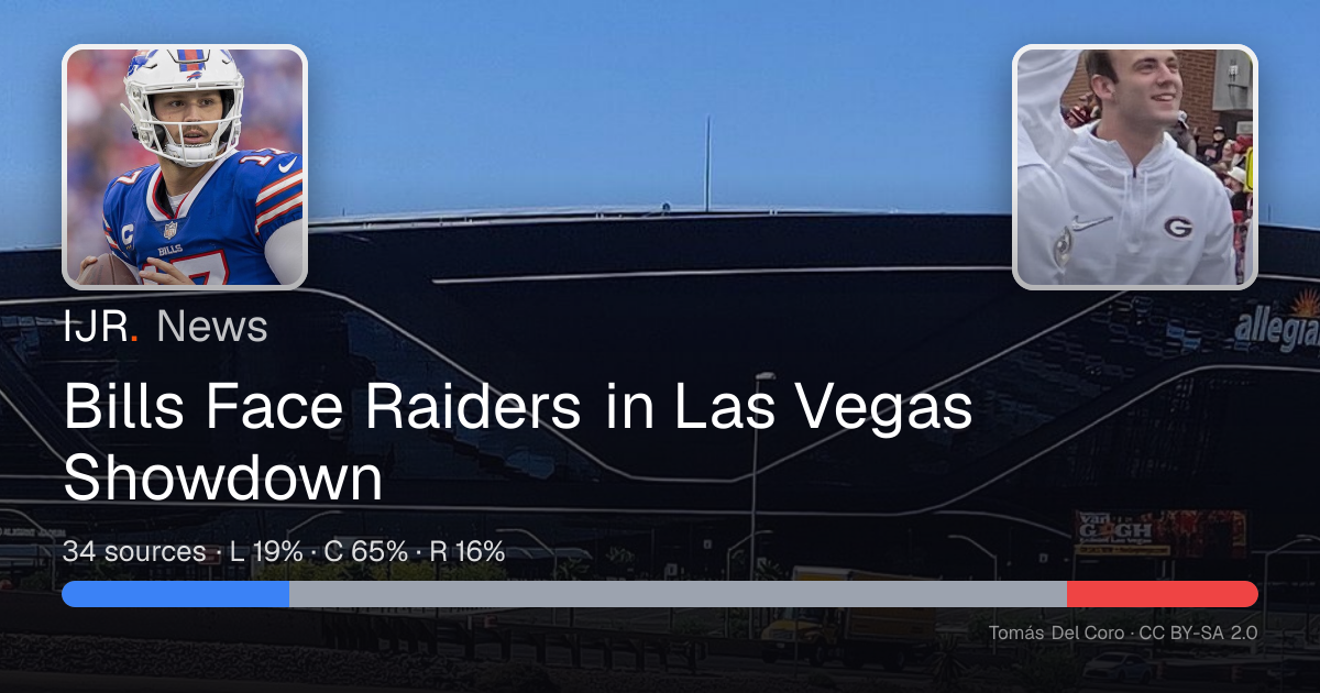 Bills Face Raiders in Las Vegas Showdown — IJR News