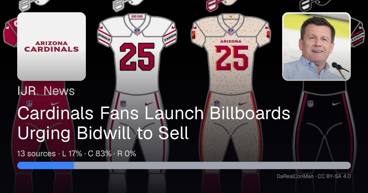 Cardinals Fans Launch Billboards Urging Bidwill to Sell — IJR News