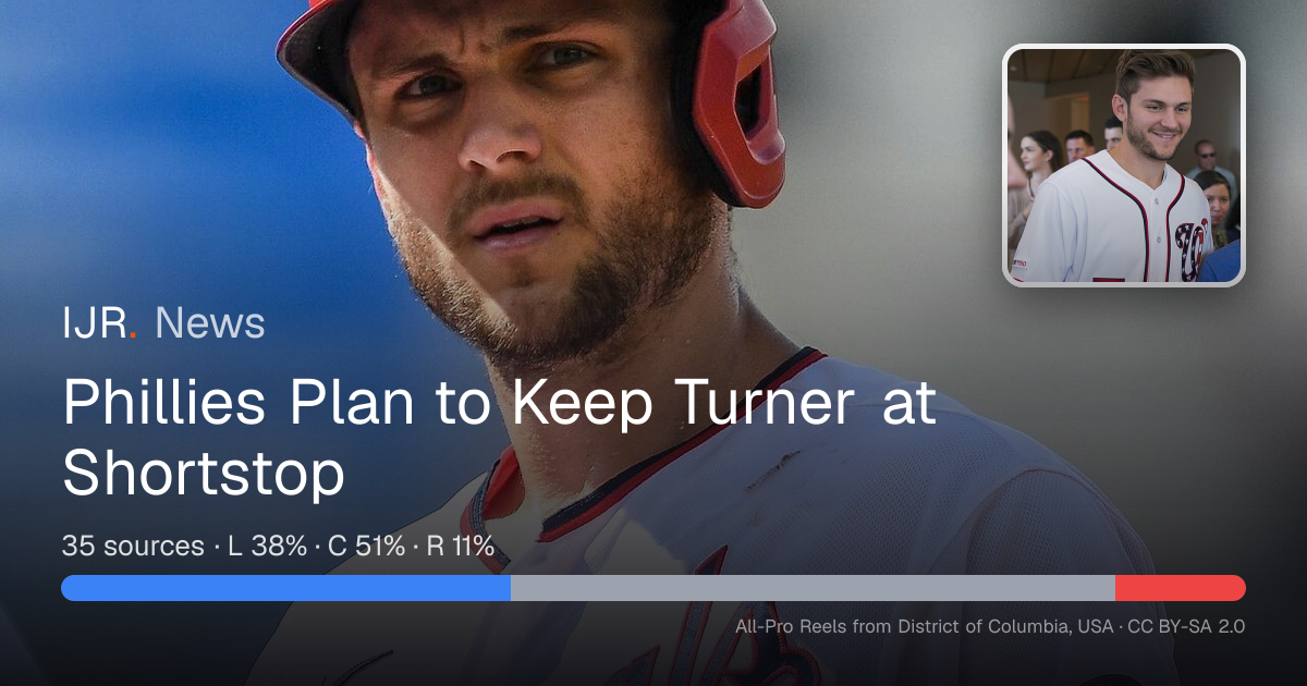 Phillies Plan to Keep Turner at Shortstop — IJR News
