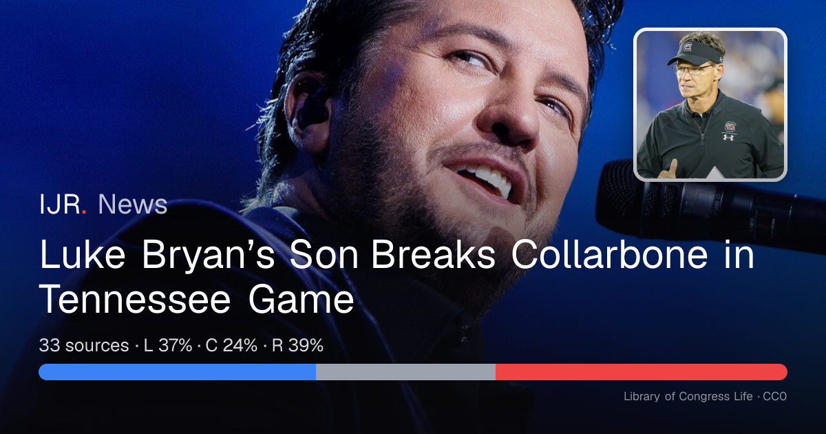 Luke Bryan’s Son Breaks Collarbone in Tennessee Game — IJR News