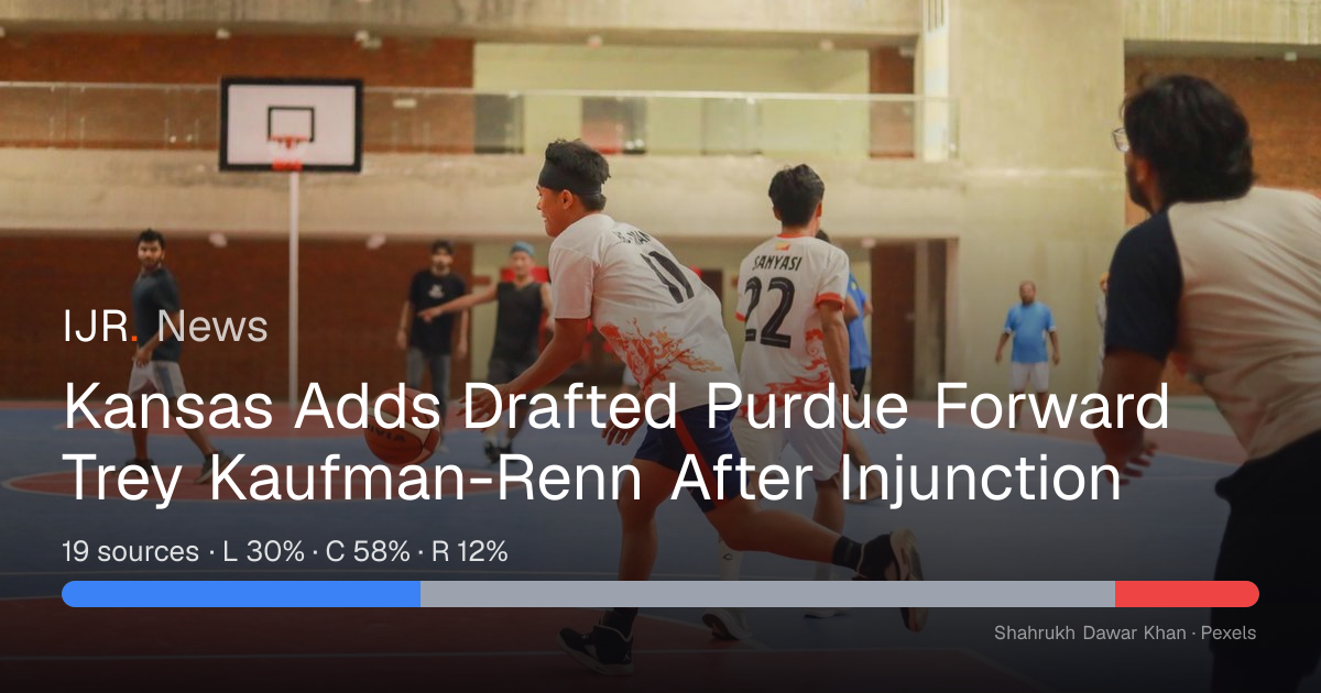 Kansas Adds Drafted Purdue Forward Trey Kaufman-Renn After Injunction ...
