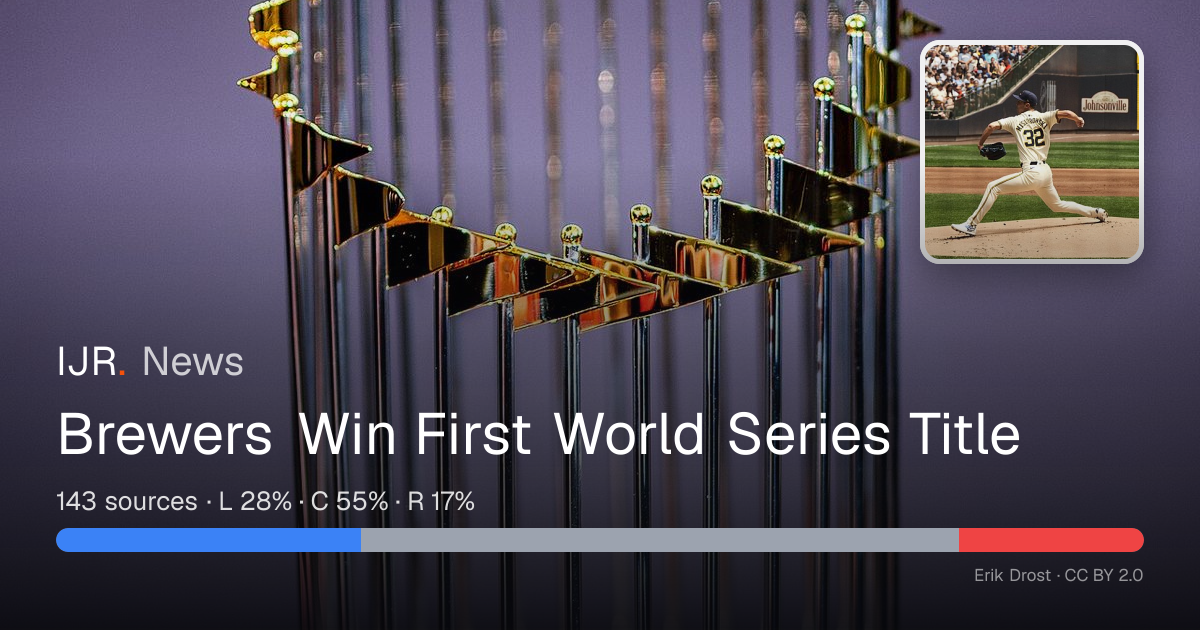 Brewers Win First World Series Title — IJR News