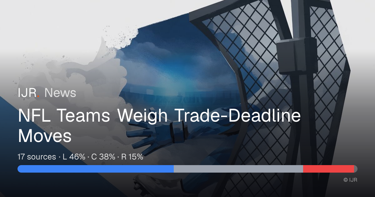NFL Teams Weigh Trade-Deadline Moves — IJR News