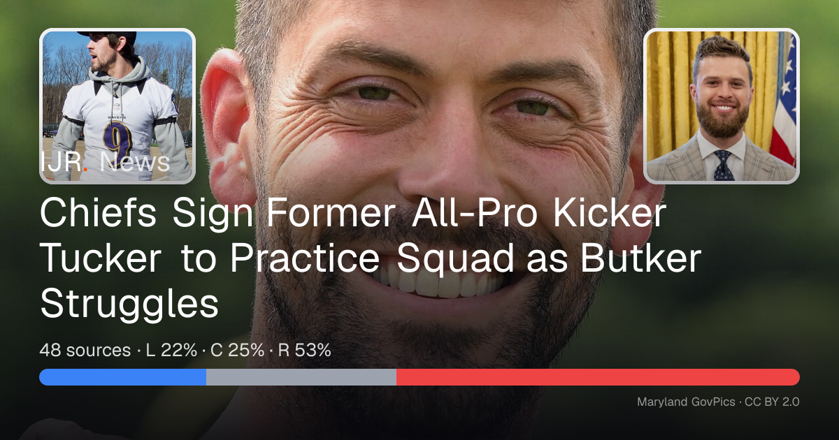 Chiefs Sign Former All-Pro Kicker Tucker to Practice Squad as Butker ...
