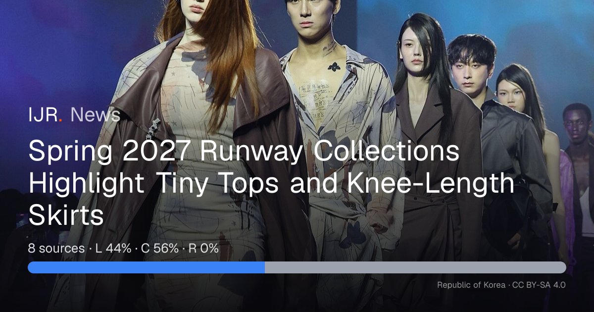 Spring 2027 Runway Collections Highlight Tiny Tops and Knee-Length ...
