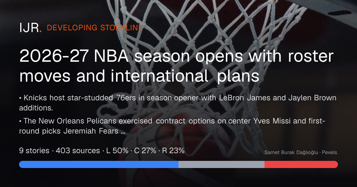 2026-27 NBA season opens with roster moves and international plans ...