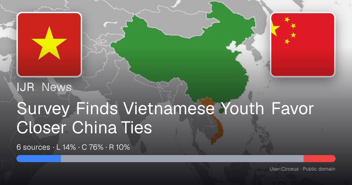 Survey Finds Vietnamese Youth Favor Closer China Ties — IJR News