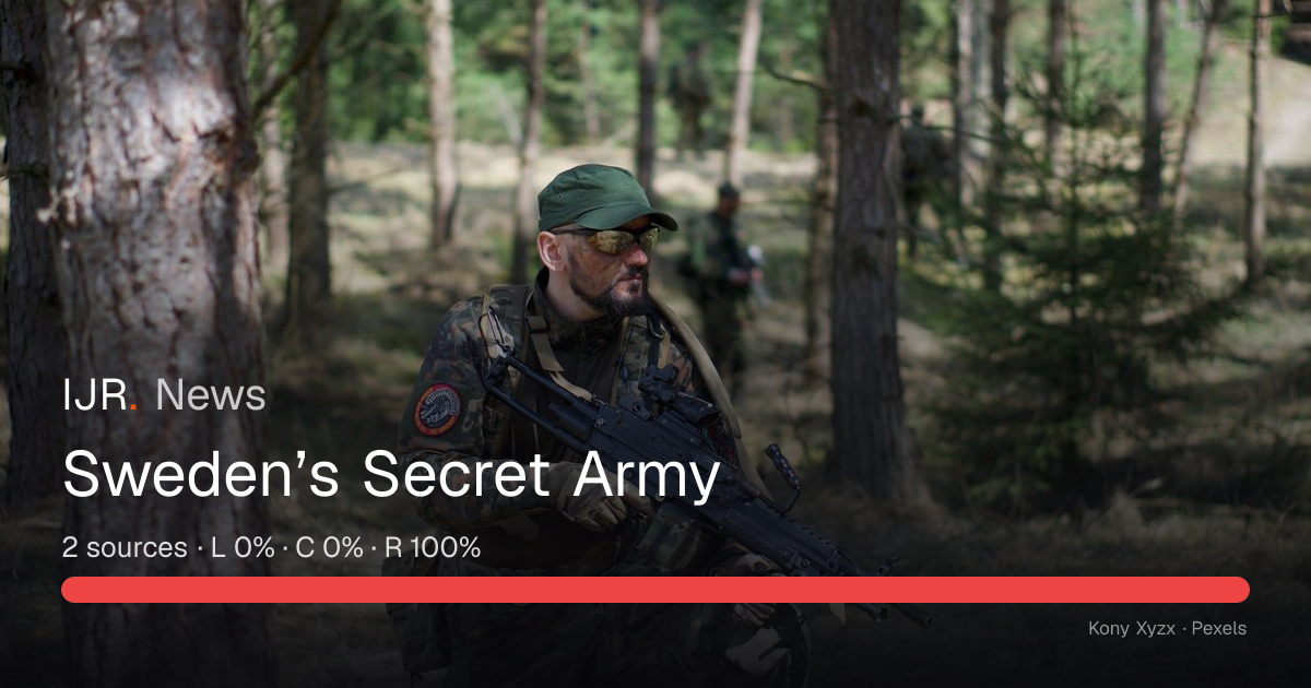 Sweden’s Secret Army — IJR News