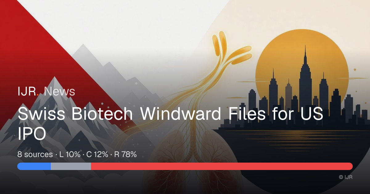 Novo-Backed Windward Bio Files for Nasdaq IPO to Fund Trials — IJR News