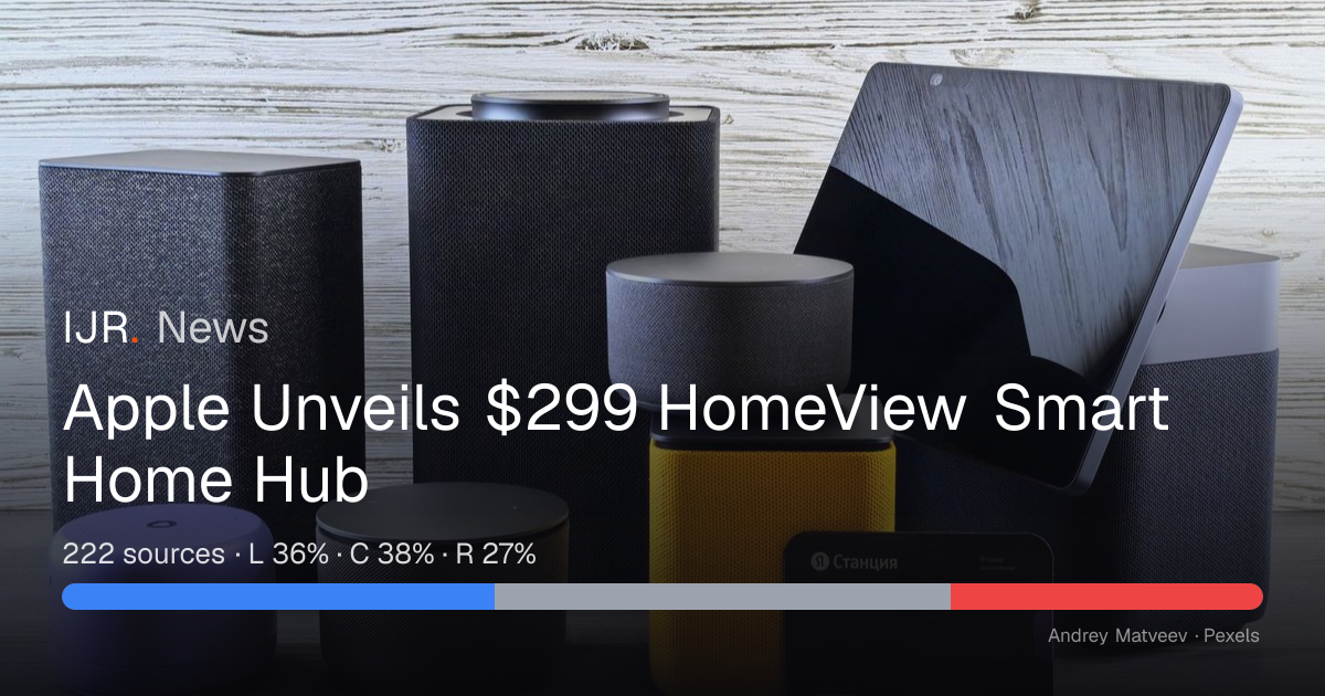 Apple Unveils $299 HomeView Smart Home Hub — IJR News