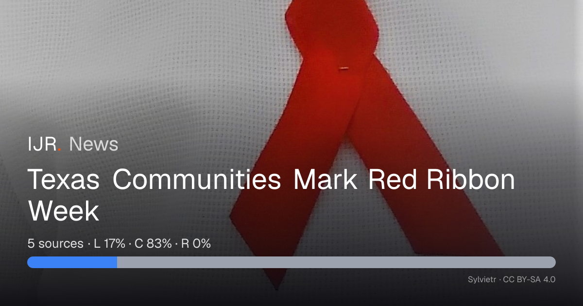 Texas Communities Mark Red Ribbon Week — IJR News