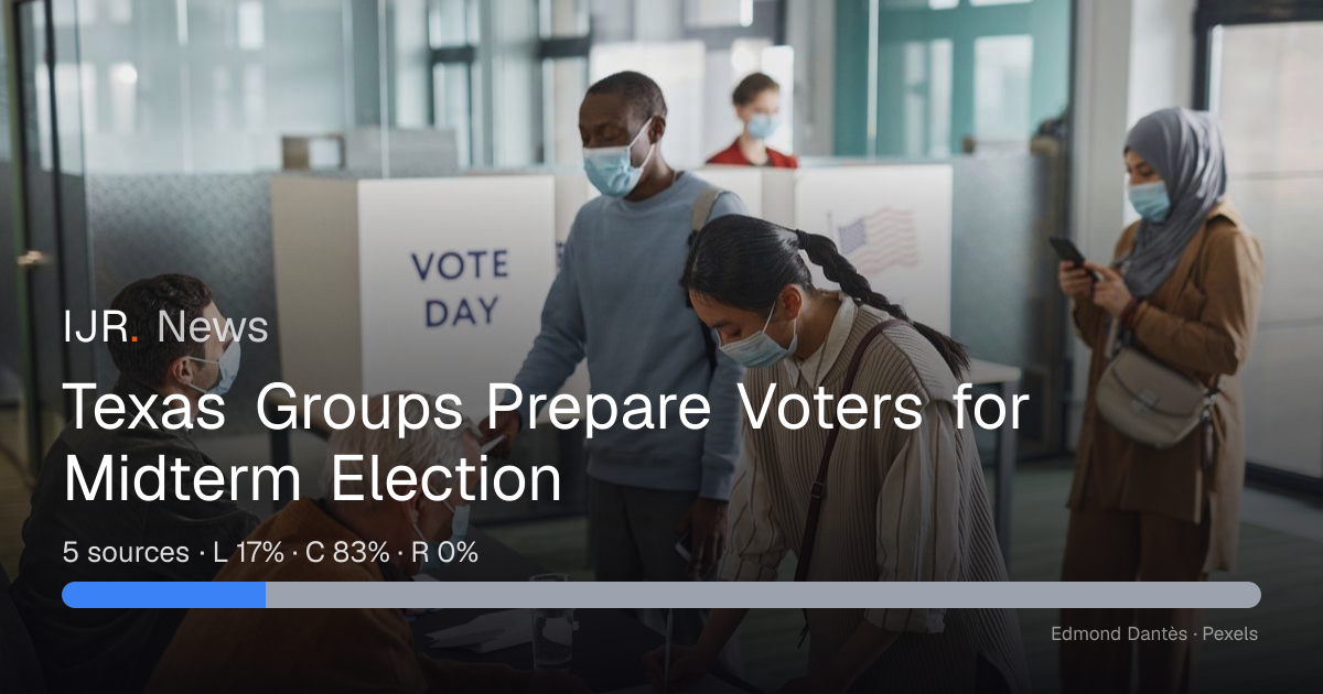 Texas Groups Prepare Voters for Midterm Election — IJR News