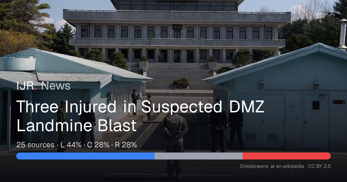 Three Injured in Suspected DMZ Landmine Blast — IJR News
