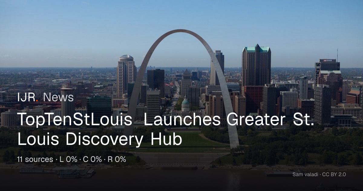 TopTenStLouis Launches Greater St. Louis Discovery Hub — IJR News