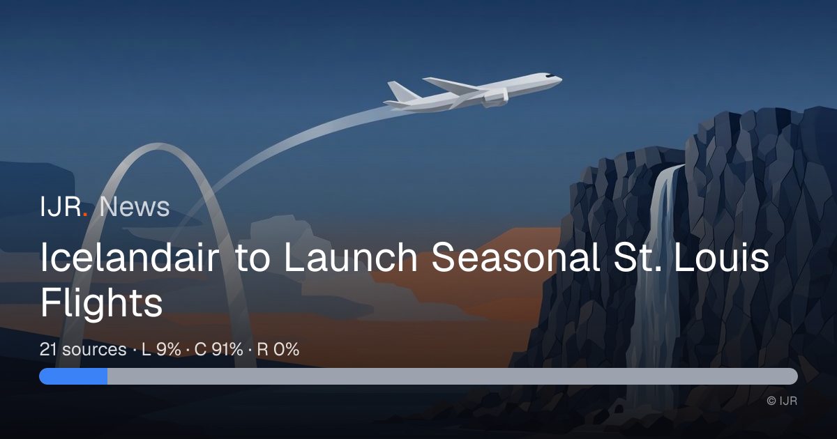 Icelandair to Launch Seasonal St. Louis Flights — IJR News