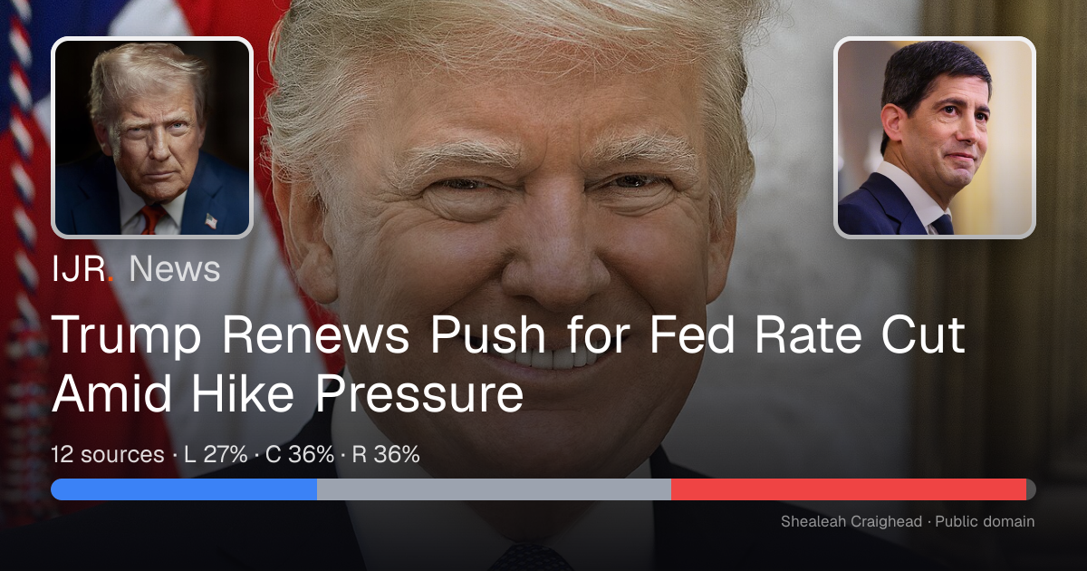 IJR News story with source-bias breakdown