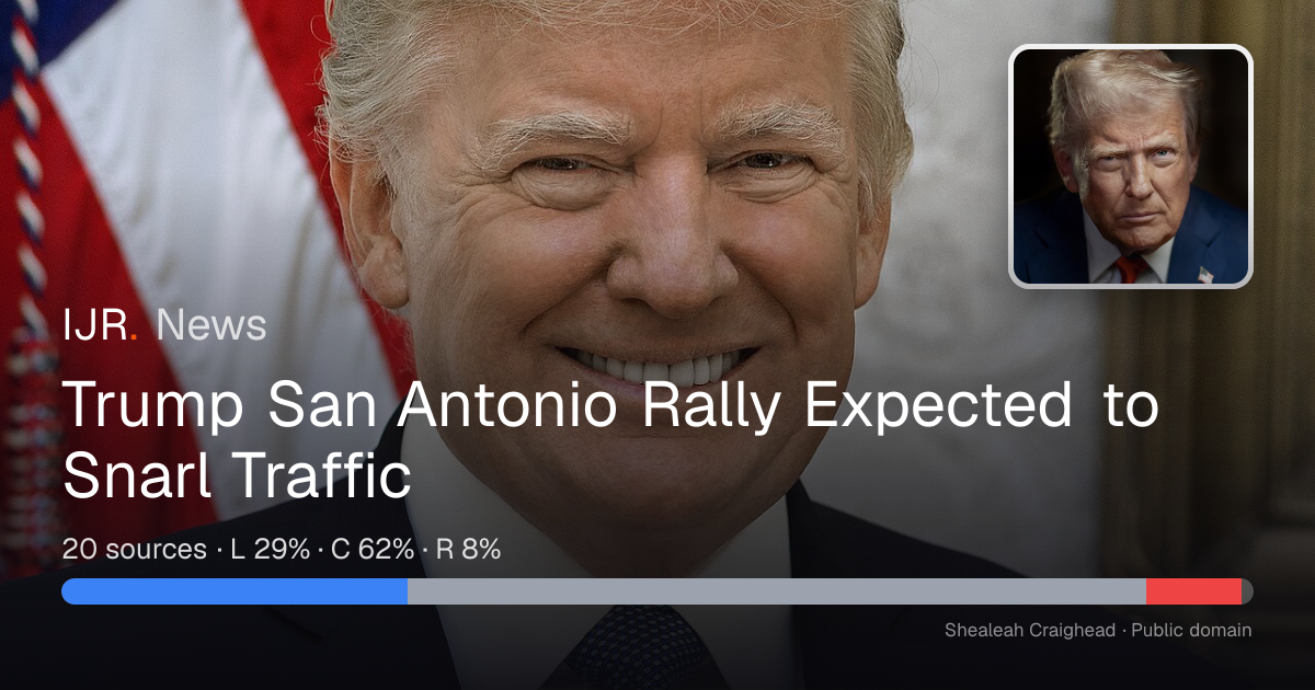 Trump San Antonio Rally Expected to Snarl Traffic — IJR News
