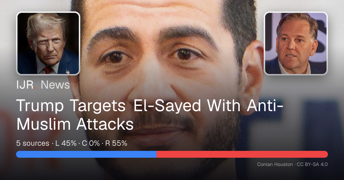 Trump Targets El-Sayed With Anti-Muslim Attacks — IJR News