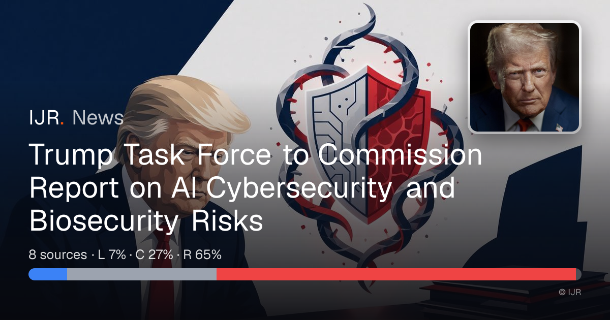 Trump Task Force to Commission Report on AI Cybersecurity and ...