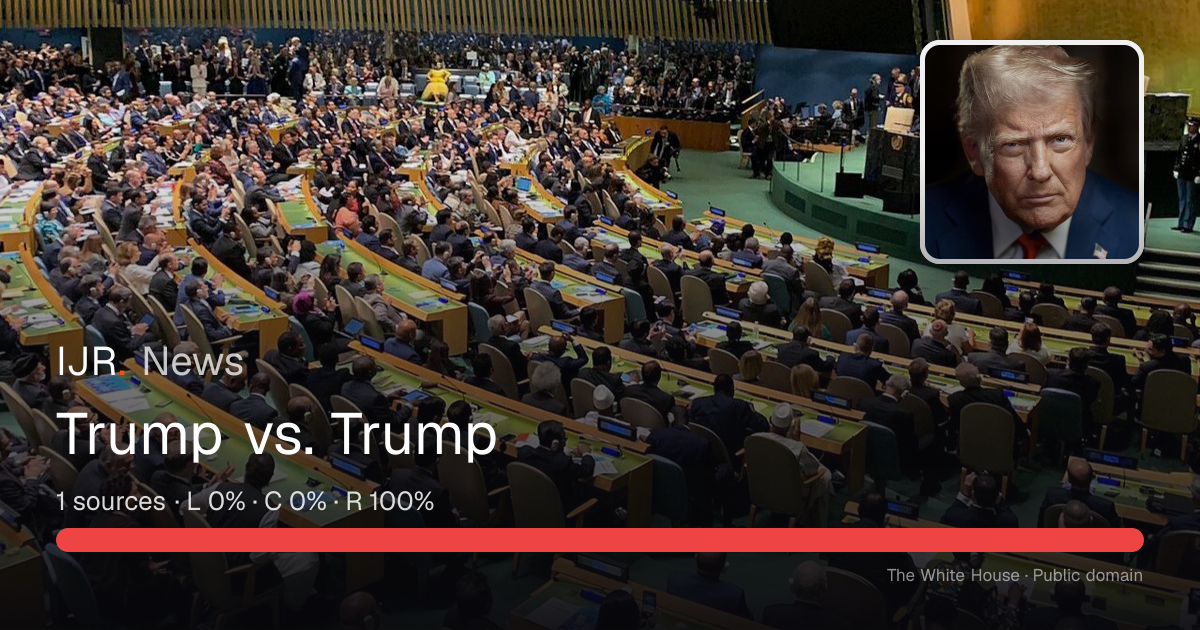 Trump vs. Trump — IJR News