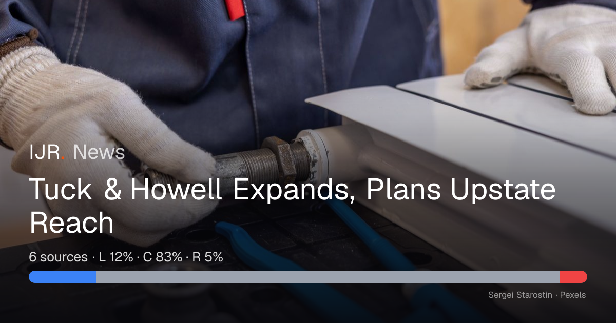 Tuck & Howell Expands, Plans Upstate Reach — IJR News