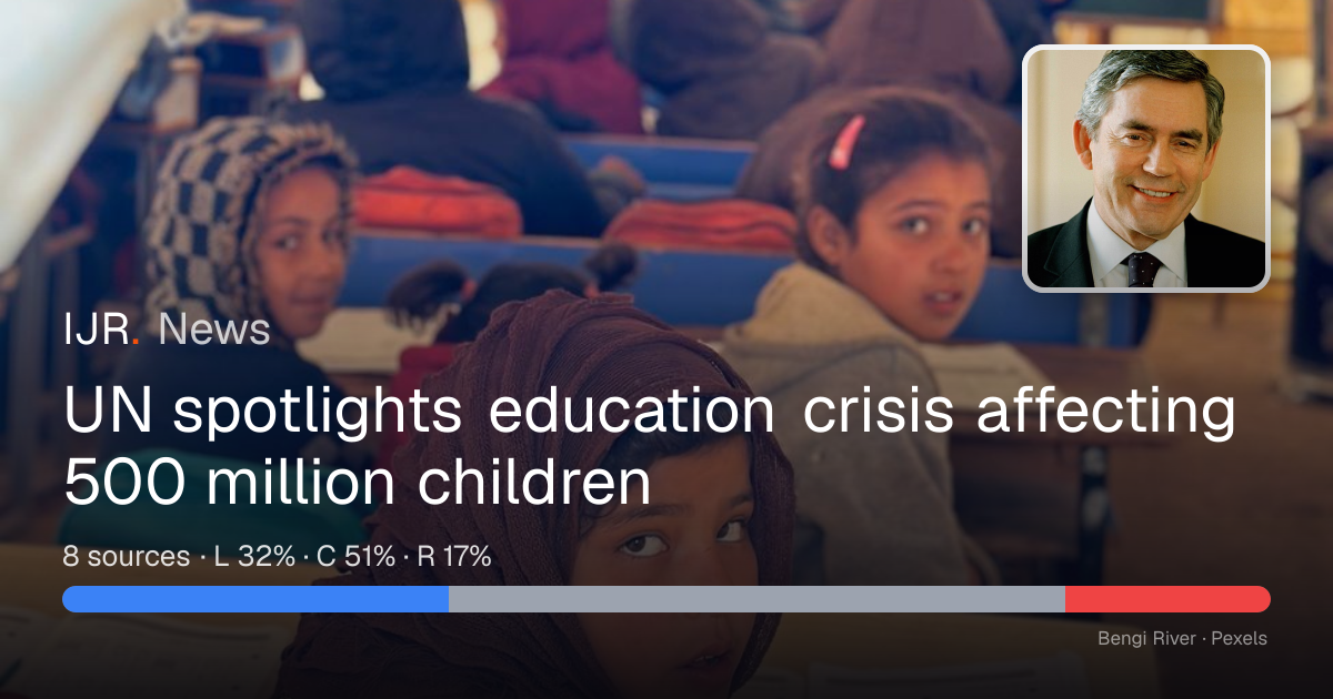 UN spotlights education crisis affecting 500 million children — IJR News