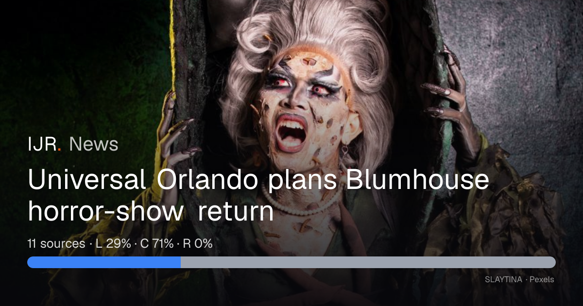 Universal Orlando plans Blumhouse horror-show return — IJR News