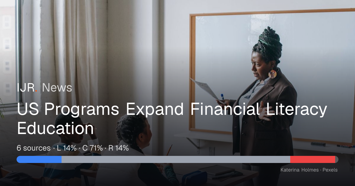 US Programs Expand Financial Literacy Education — IJR News