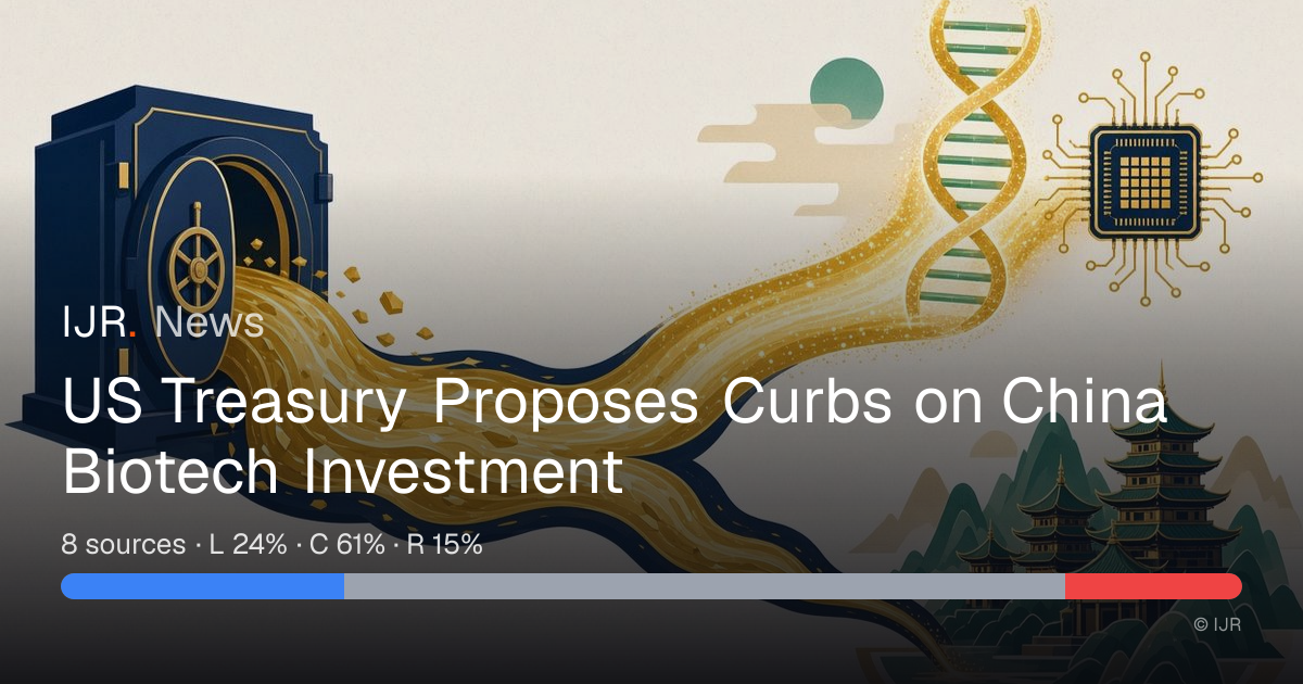 Treasury proposes expanding curbs to cover biotech and other tech ...