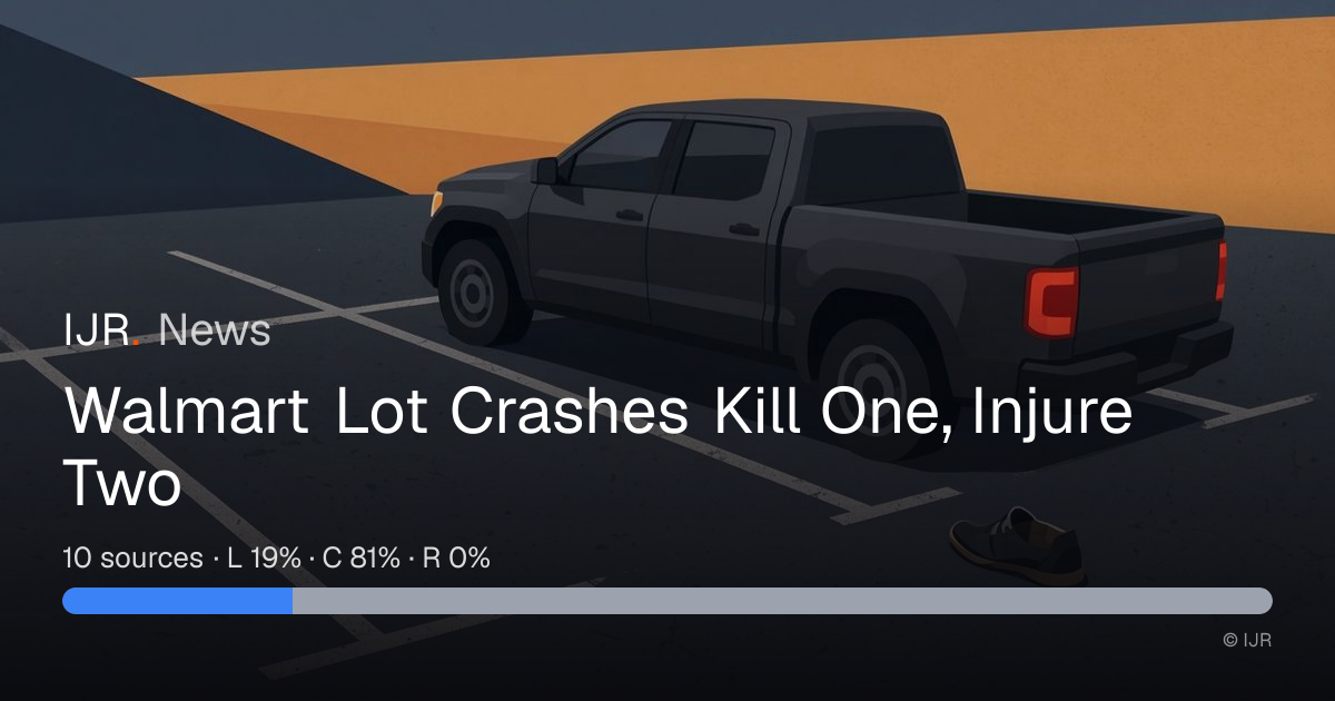 Walmart Lot Crashes Kill One, Injure Two — IJR News