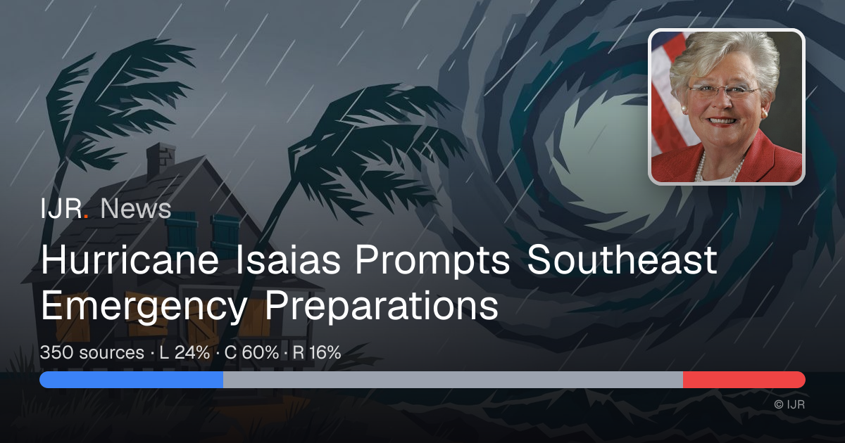 Hurricane Isaias Prompts Southeast Emergency Preparations — IJR News