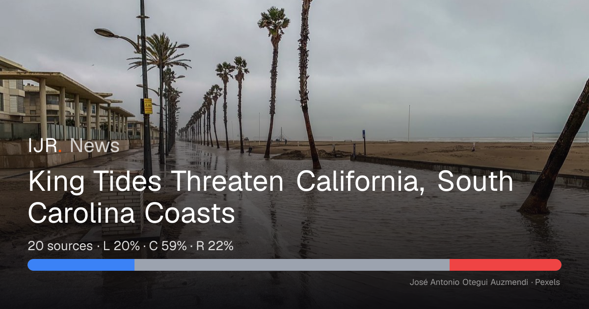 King Tides Threaten California, South Carolina Coasts — IJR News