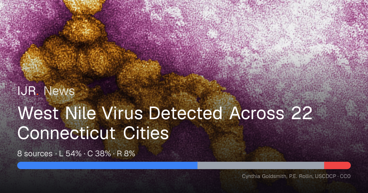 West Nile Virus Detected Across 22 Connecticut Cities — IJR News