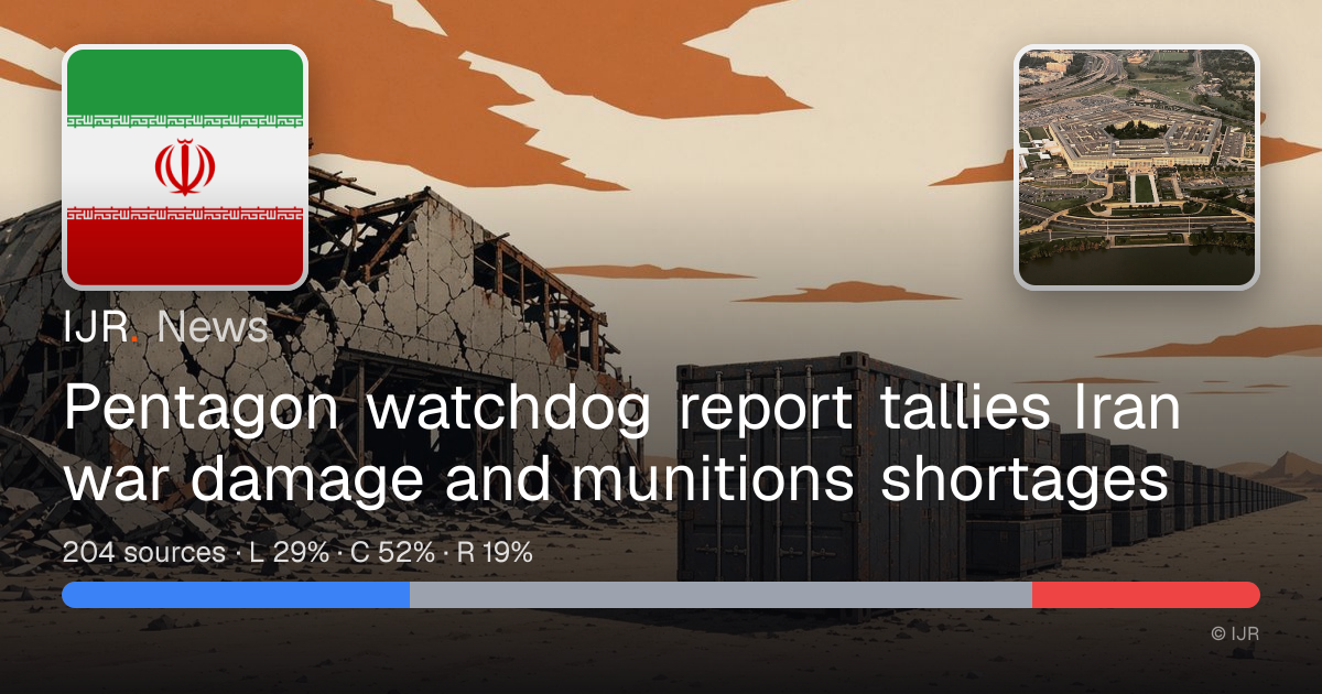 Pentagon watchdog report tallies Iran war damage and munitions ...