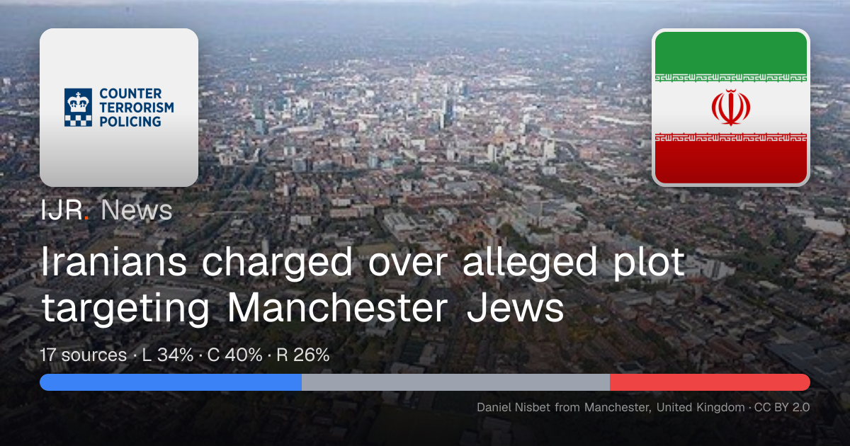 Iranians charged over alleged plot targeting Manchester Jews — IJR News