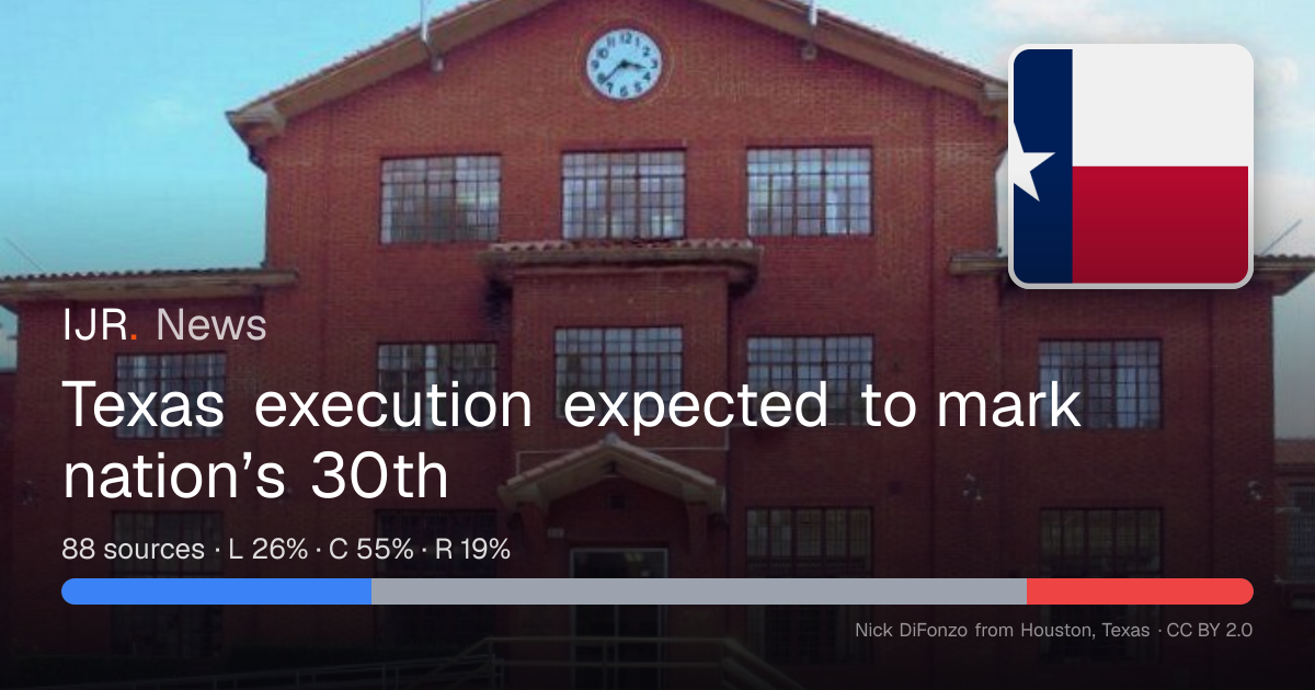 Texas execution expected to mark nation’s 30th — IJR News
