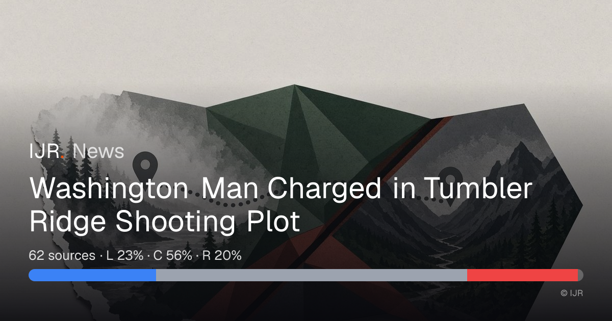 Washington Man Charged in Tumbler Ridge Shooting Plot — IJR News