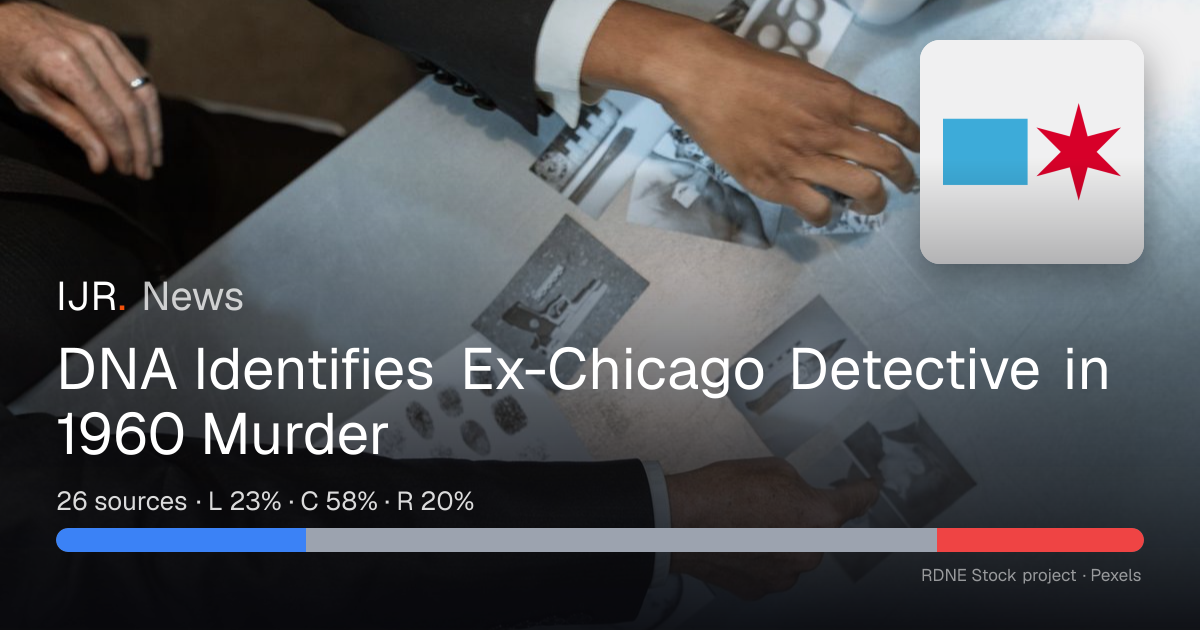 DNA Identifies Ex-Chicago Detective in 1960 Murder — IJR News