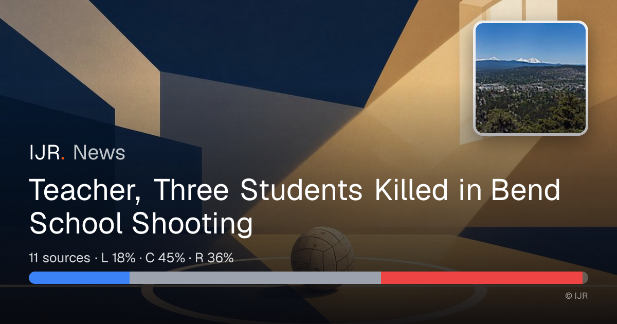 Teacher, Three Students Killed in Bend School Shooting — IJR News