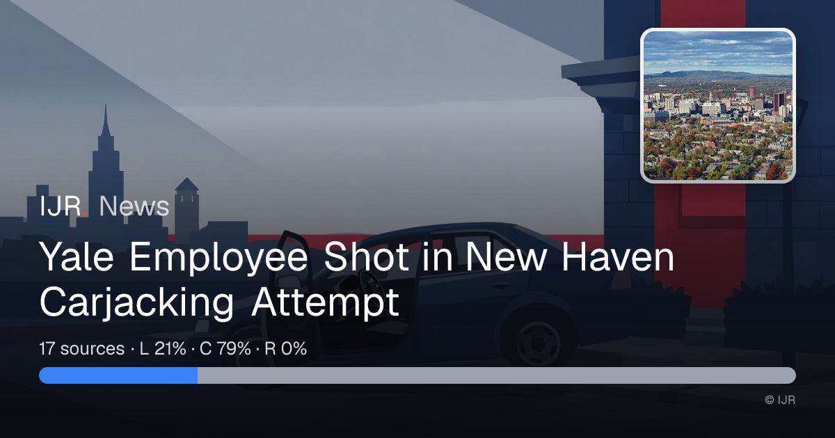 Yale Employee Shot in New Haven Carjacking Attempt — IJR News