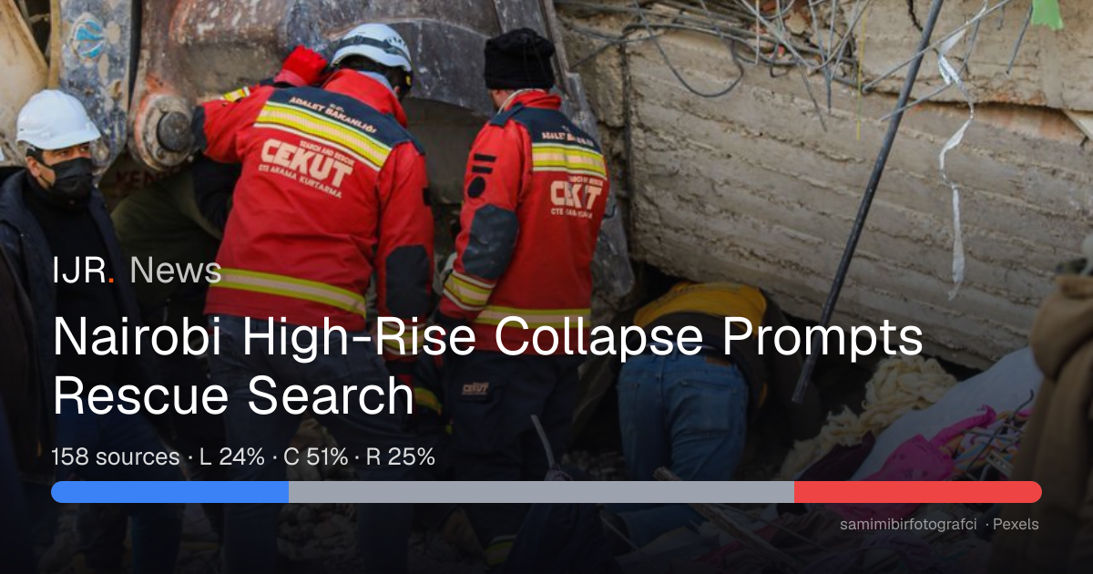 Rescuers Search Rubble for Survivors After Nairobi Building Collapse ...