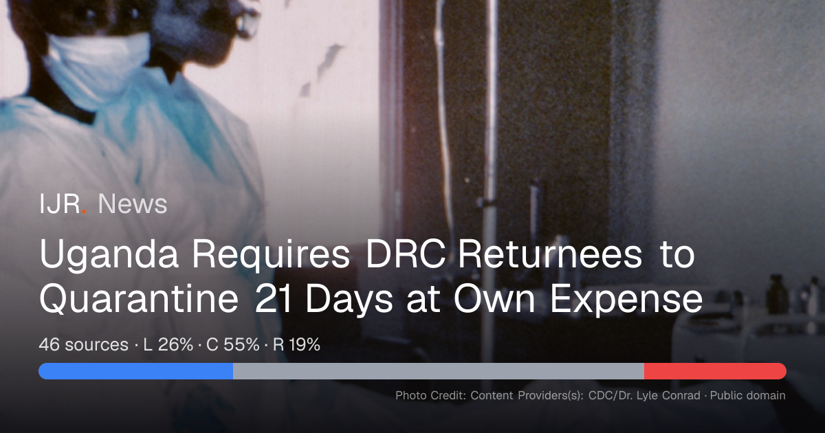 Uganda Requires DRC Returnees to Quarantine 21 Days at Own Expense ...