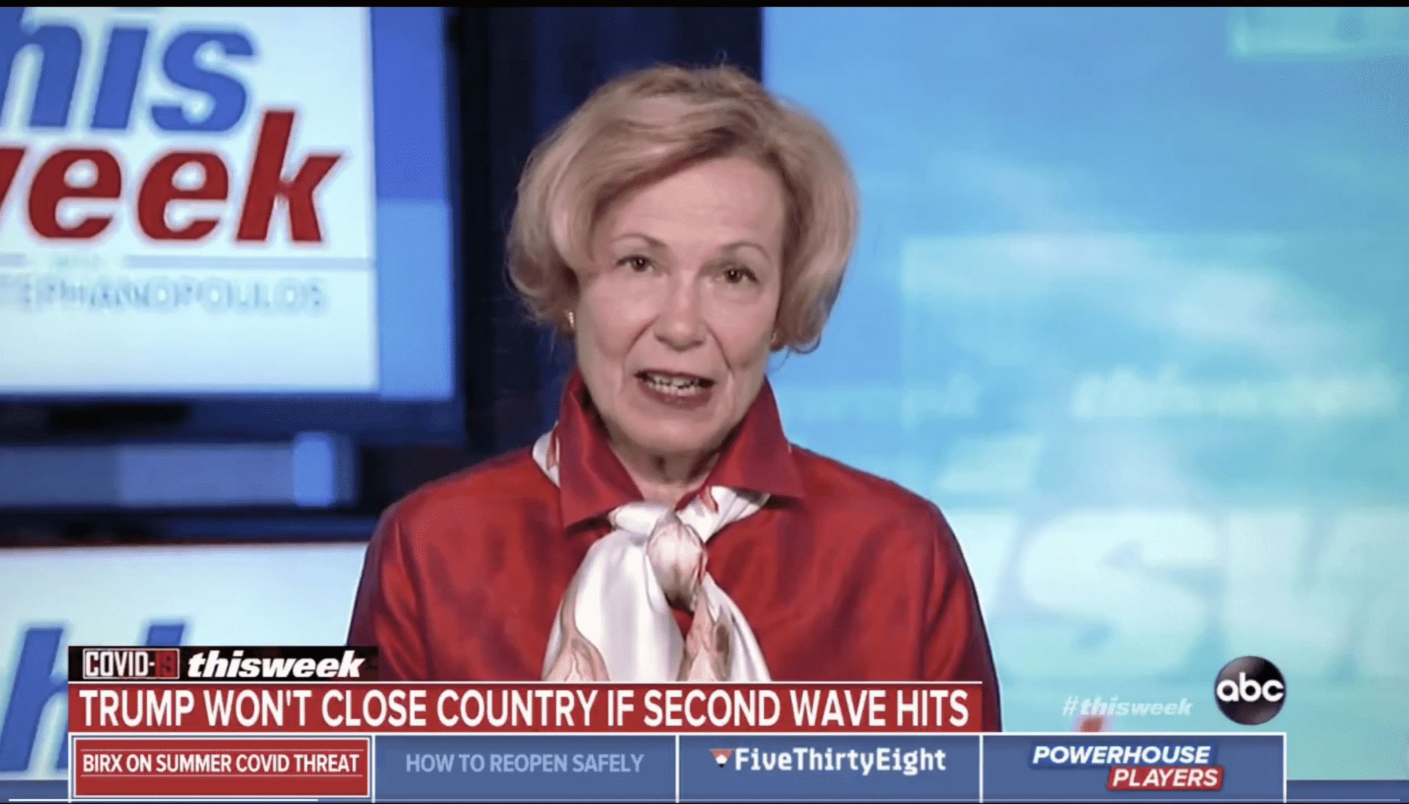 Birx: It Is ‘Difficult to Tell’ If the US Will Close Again If There Is a Second Wave of the Coronavirus