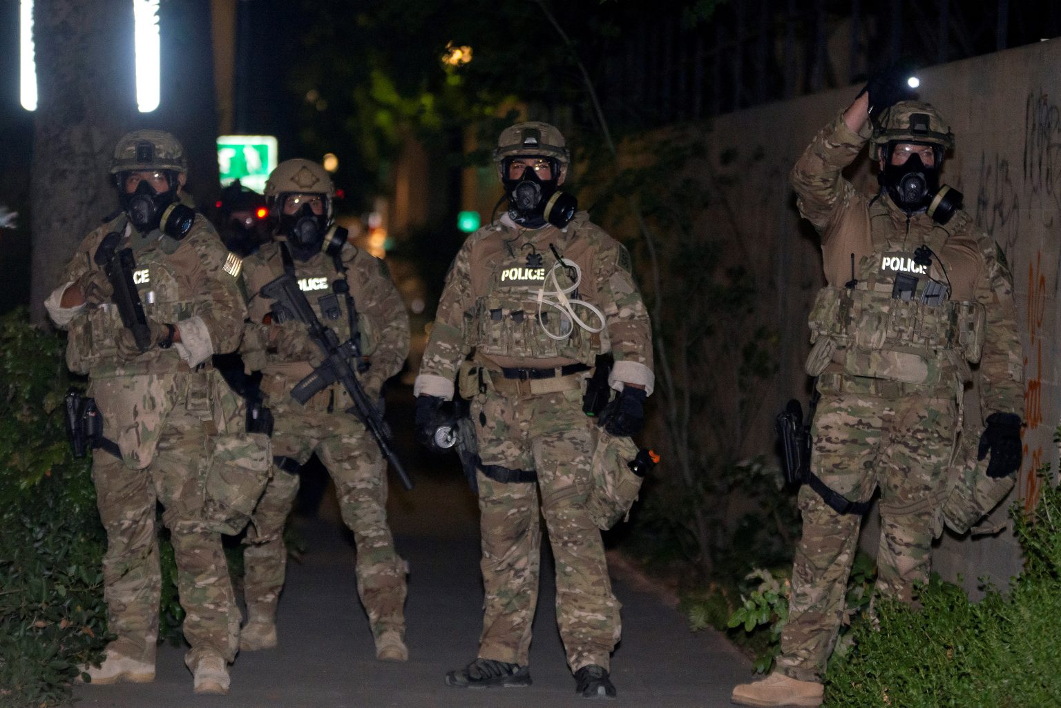 Us Homeland Security Confirms Three Units Sent Paramilitary Officers To