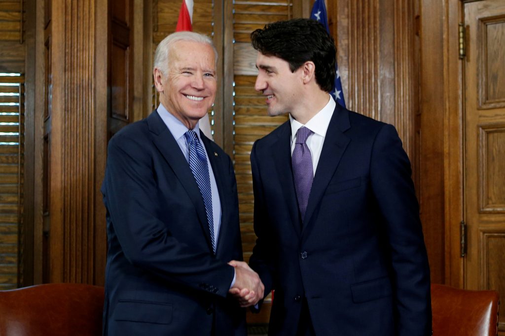 Trudeau Congratulates Biden On His Inauguration