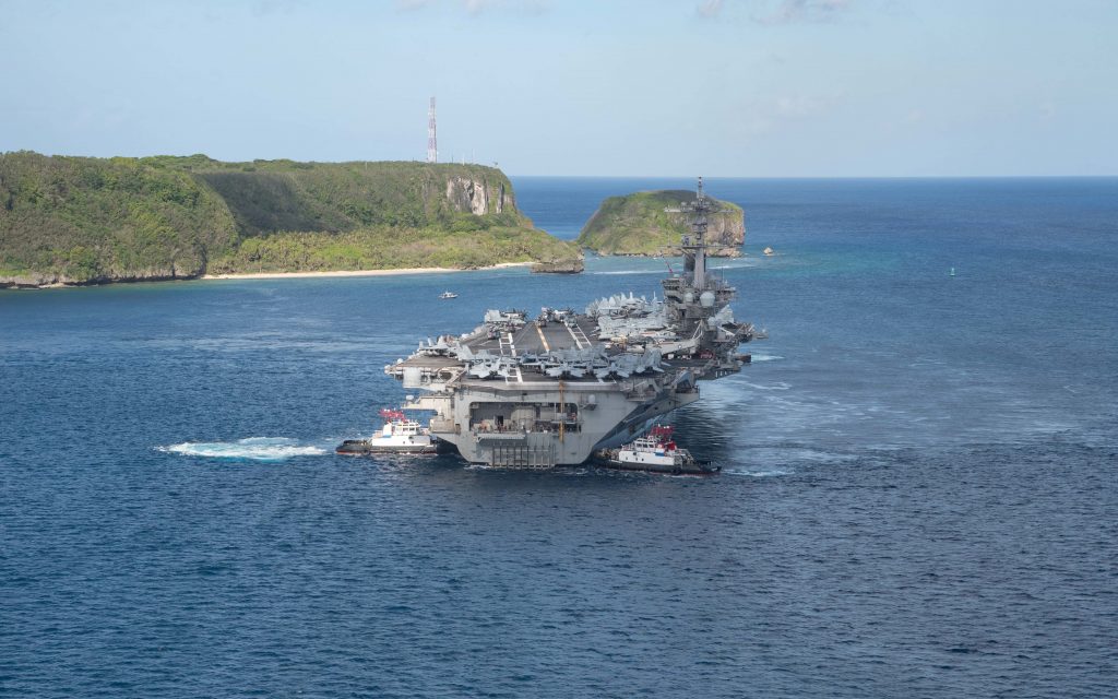 US Carrier Group Enters South China Sea Amid Taiwan Tensions